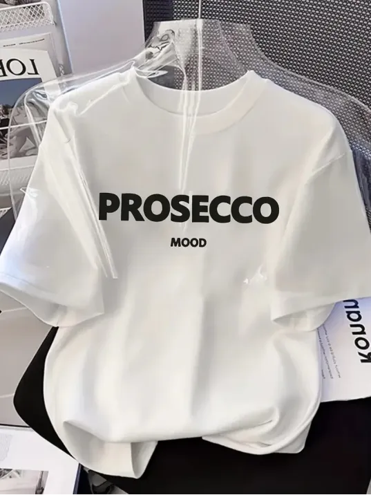 20/1 Penye Compack Baskılı Oversize Kısa Kol Bisiklet Yaka T-shirt - Beyaz 20/1 Penye Compack Baskılı Oversize Kısa Kol Bisiklet Yaka T-shirt - Beyaz