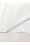 Lb Baskılı Ön Arka Oversize Bisiklet Yaka Kısa Kol T-shirt - Beyaz