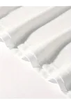 20/1 Penye Compack Ön Arka Ejder Baskılı Oversize Bisiklet Yaka T-shirt - Beyaz