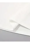 20/1 Penye Compack Palmiye Ön Baskılı Oversize Bisiklet Yaka Kısa Kol Yazlık T-shirt - Beyaz