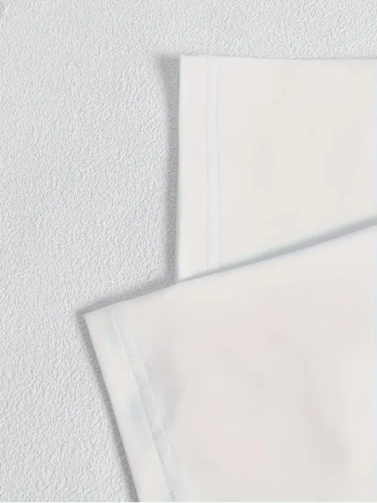 Ördek Baskılı ve Yuvarlak Yakalı Kadın Günlük Büyük Boy Siyah Tişört. - Beyaz