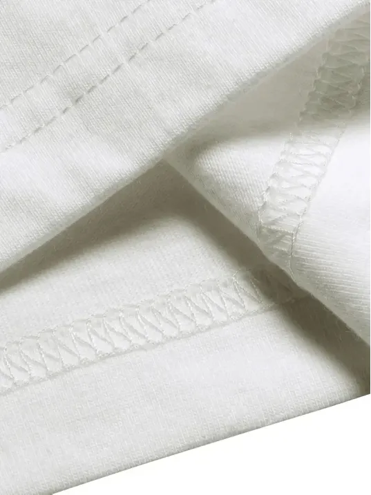 AICG Ön Arka Baskılı Bisiklet Yaka Kadın Oversize Bisiklet Yaka T-shirt - Beyaz AICG Ön Arka Baskılı Bisiklet Yaka Kadın Oversize Bisiklet Yaka T-shirt - Beyaz