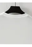 Lb Baskılı Ön Arka Oversize Bisiklet Yaka Kısa Kol T-shirt - Beyaz