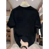 20/1 Penye Compack Özgür kuşlar Baskılı Baskılı Oversize Bisiklet Yaka T-shirt - Beyaz