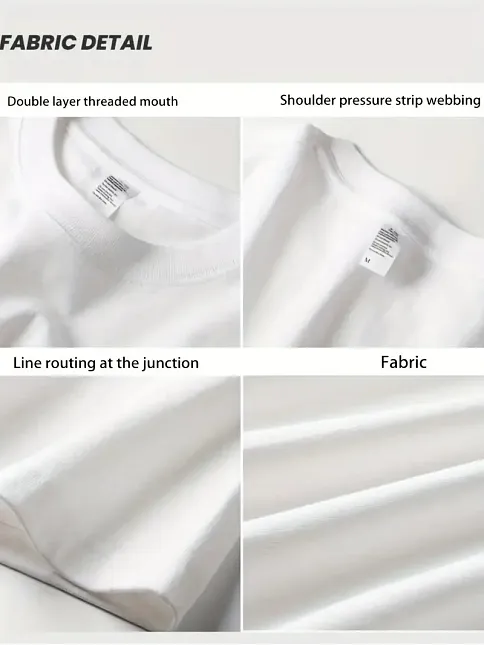 Aıcg Ön Arka Baskılı Bisiklet Yaka Kadın Oversize Bisiklet Yaka T-shirt - Beyaz