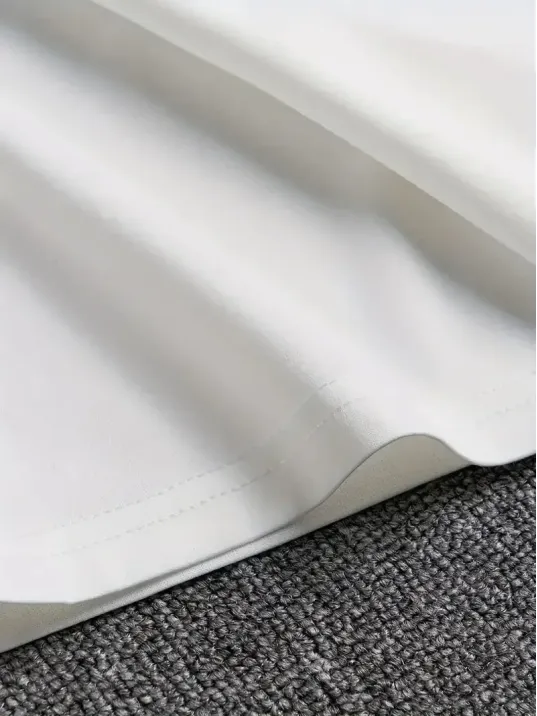 erkekler için Ön Arka Baskılı PERFECTLY günlük Kısa Kol tişört - Beyaz erkekler için Ön Arka Baskılı PERFECTLY günlük Kısa Kol tişört - Beyaz