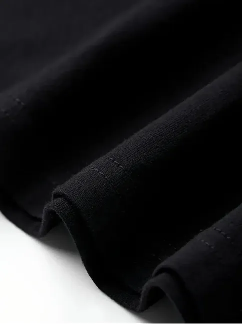 20/1 Penye Compack Özgür Kuşlar Baskılı Baskılı Oversize Bisiklet Yaka T-shirt - Beyaz