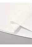 20/1 Penye Compack Sarj %1 Baskılı Oversize Bisiklet Yaka Kısa Kol Yazlık T-shirt - Beyaz