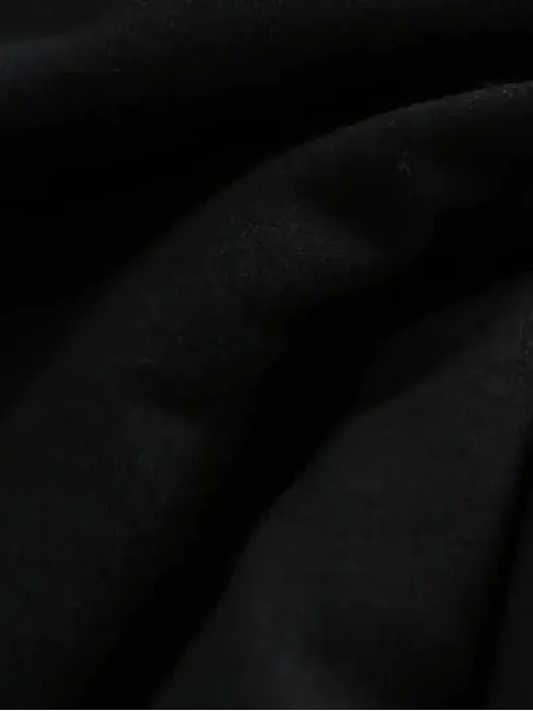 20/1 Penye Compack Baskılı Oversize Kısa Kol Bisiklet Yaka T-shirt - Siyah