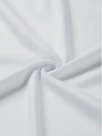 20/1 Penye Compack I TRIED TO WARN YOU. Baskılı Oversize Bisiklet Yaka T-shirt - Beyaz