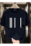 Aıcg Ön Arka Baskılı Bisiklet Yaka Kadın Oversize Bisiklet Yaka T-shirt - Siyah