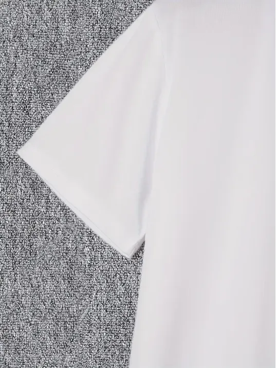 20/1 Penye Compack I TRIED TO WARN YOU. Baskılı Oversize Bisiklet Yaka T-shirt - Beyaz