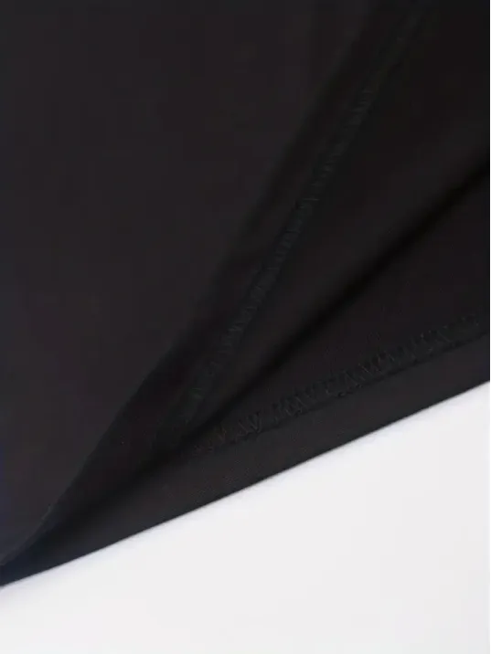 Sporda Günlük Hayata Giyilebilir GYM Baskılı Oversize Bisiklet Yaka Erkek T-shirt - Siyah