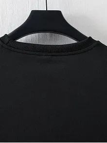 Ben Şişman Değilim Tanrı Bana Hava Yastığı Verdi Çünkü Ben Değerliyim Tişörtü - Siyah