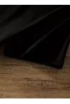 20/1 Penye Compack Ayı Baskılı Oversize Bisiklet Yaka Kısa Kol T-shirt - Siyah