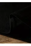 20/1 Penye Compack Ayı Baskılı Oversize Bisiklet Yaka Kısa Kol T-shirt - Siyah