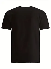 20/1 Penye Compack Spaceballs Erkek Baskılı Oversize Bisiklet Yaka Kısa Kol Yazlık T-shirt - Siyah