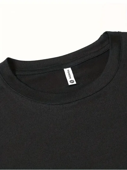 20/1 Penye Compack Baskılı Oversize Bisiklet Yaka Kısa Kol T-shirt - Siyah 20/1 Penye Compack Baskılı Oversize Bisiklet Yaka Kısa Kol T-shirt - Siyah