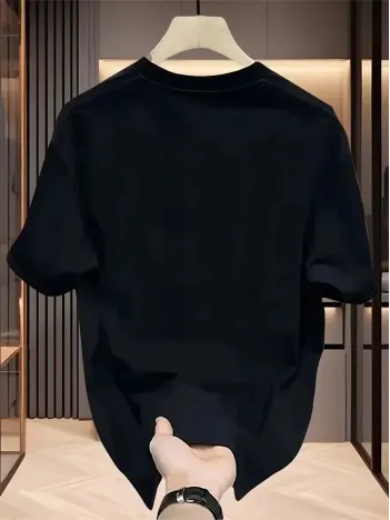 AICG Ön Arka Baskılı Bisiklet Yaka Kadın Oversize Bisiklet Yaka T-shirt - Siyah AICG Ön Arka Baskılı Bisiklet Yaka Kadın Oversize Bisiklet Yaka T-shirt - Siyah