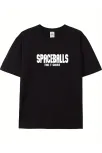 20/1 Penye Compack Spaceballs Erkek Baskılı Oversize Bisiklet Yaka Kısa Kol Yazlık T-shirt - Siyah 20/1 Penye Compack Spaceballs Erkek Baskılı Oversize Bisiklet Yaka Kısa Kol Yazlık T-shirt - Siyah