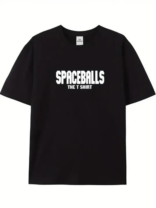 20/1 Penye Compack SPACEBALLS Erkek Baskılı Oversize Bisiklet Yaka Kısa Kol Yazlık T-shirt - Siyah 20/1 Penye Compack SPACEBALLS Erkek Baskılı Oversize Bisiklet Yaka Kısa Kol Yazlık T-shirt - Siyah