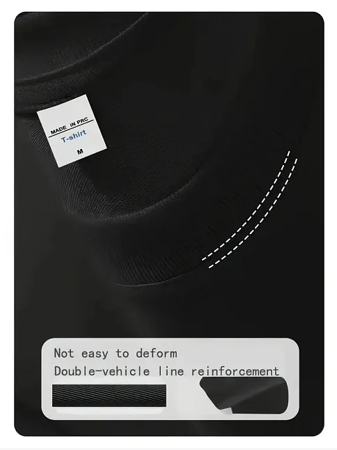 20/1 Penye Compack Day One Baskılı Oversize Bisiklet Yaka T-shirt - Siyah