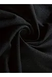 Kadın Bol Kesim T-shirt Ayı Baskılı "Umrumda Değil" Siyah