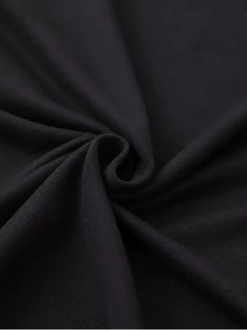 20/1 Penye Compack Baskılı Oversize Bisiklet Yaka Kısa Kol Yazlık T-shirt - Siyah