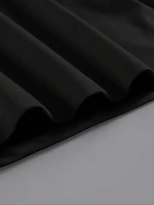 20/1 Penye Compack Baskılı Oversize Kahve Desenli Kadın Kısa Kol Yazlık T-shirt - Siyah 20/1 Penye Compack Baskılı Oversize Kahve Desenli Kadın Kısa Kol Yazlık T-shirt - Siyah