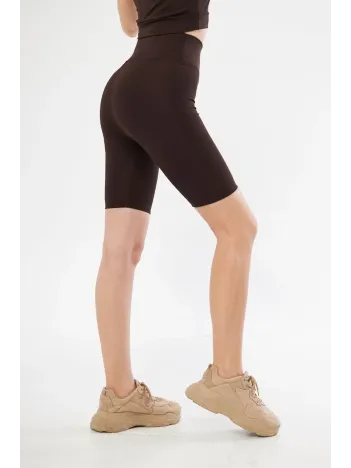 Biker Sporcu Şort - Kahve Biker Sporcu Şort - Kahve