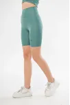 Biker Sporcu Şort - Mint Yeşil
