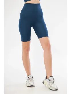 Biker Sporcu Şort - Turkuaz