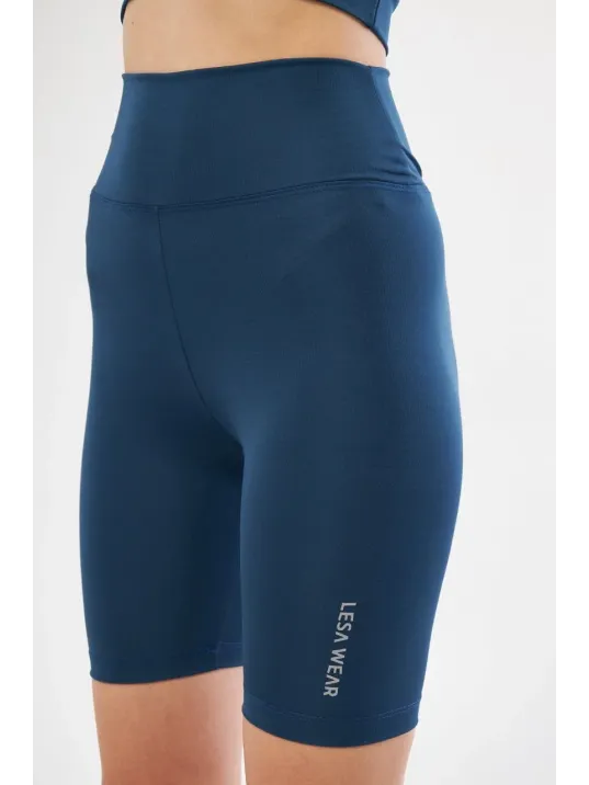 Biker Sporcu Şort - Turkuaz