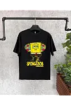 Bisiklet Yaka Kısa Kol Çocuk Baskılı T-shirt - Siyah
