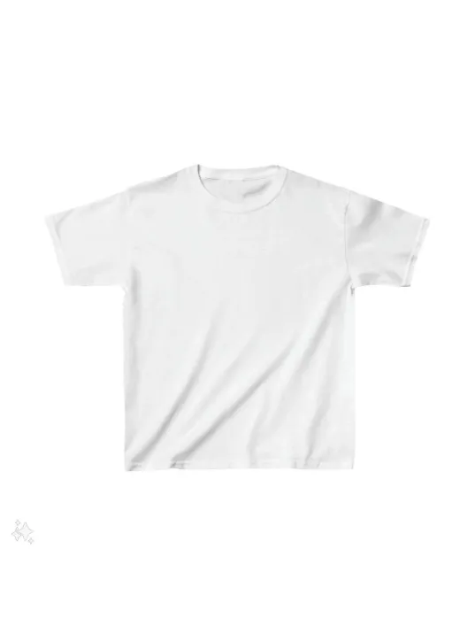 Çocuk Unisex Basic T-shirt - Beyaz