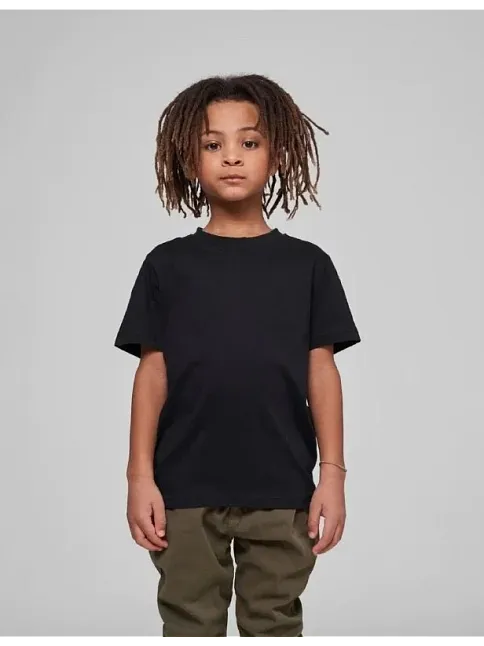 Çocuk Unisex Basic T-shirt - Siyah