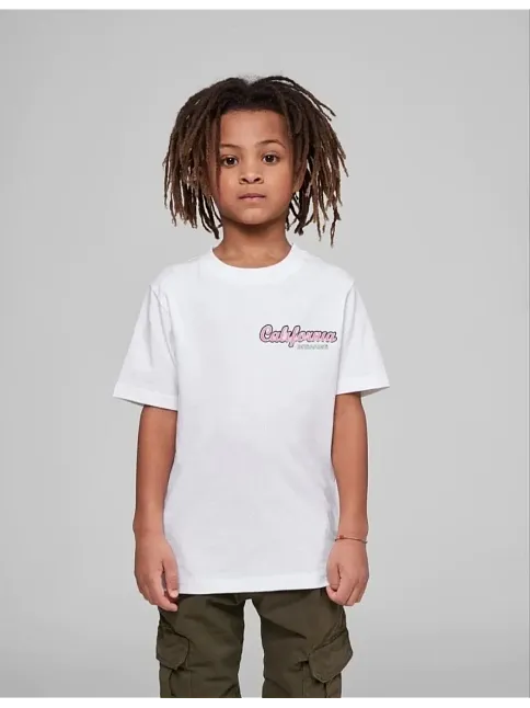 Çocuk Unisex Baskılı T-shirt - Beyaz