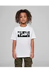 Çocuk Unisex Baskılı T-shirt - Beyaz