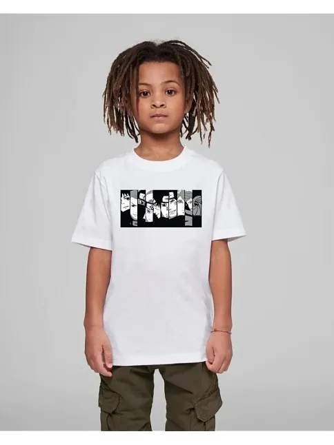 Çocuk Unisex Baskılı T-shirt - Beyaz