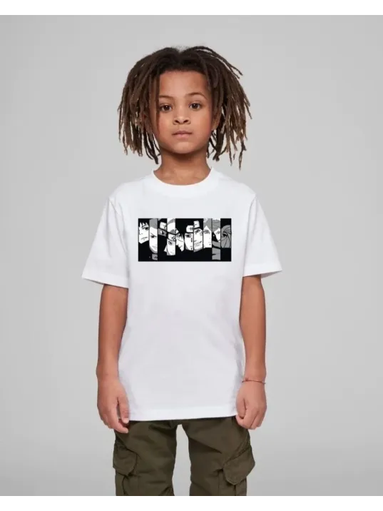 Çocuk Unisex Baskılı T-shirt - Beyaz Çocuk Unisex Baskılı T-shirt - Beyaz