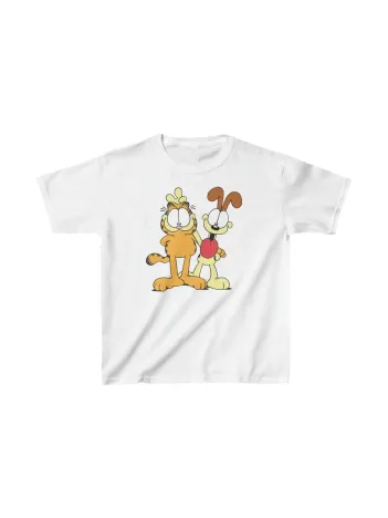 Çocuk Unisex Baskılı T-shirt - Beyaz