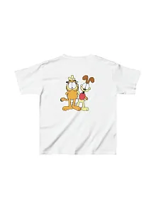 Çocuk Unisex Baskılı T-shirt - Beyaz