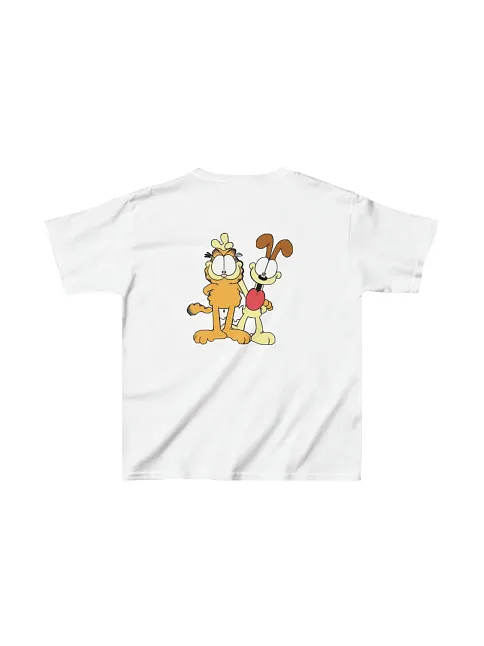 Çocuk Unisex Baskılı T-shirt - Beyaz