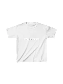 Çocuk Unisex Baskılı T-shirt - Beyaz