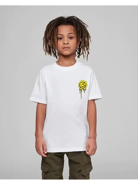 Çocuk Unisex Baskılı T-shirt - Beyaz