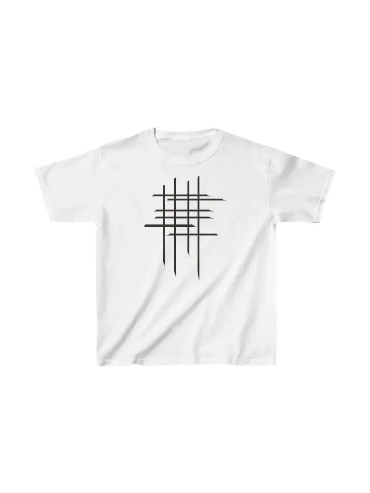 Çocuk Unisex Baskılı T-shirt - Beyaz Çocuk Unisex Baskılı T-shirt - Beyaz