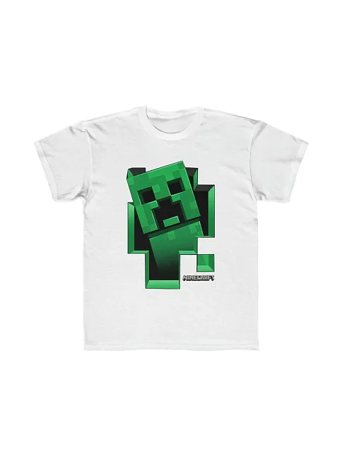 Çocuk Unisex Baskılı T-shirt - Beyaz