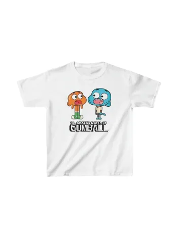 Çocuk Unisex Baskılı T-shirt - Beyaz