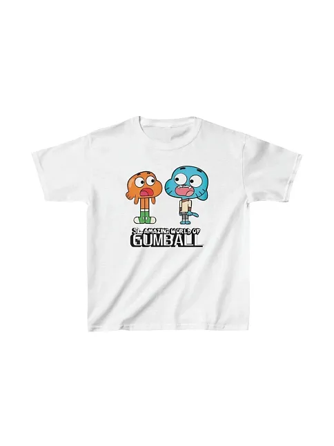 Çocuk Unisex Baskılı T-shirt - Beyaz