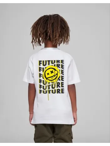 Çocuk Unisex Baskılı T-shirt - Beyaz